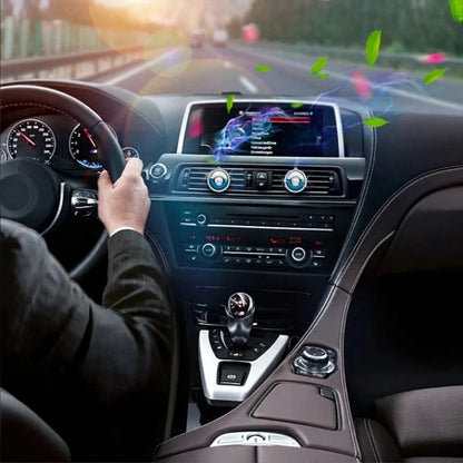 Désodorisant rechargeable pour voiture avec logo au choix
