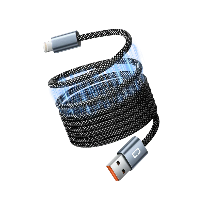 Câble magnétique MagCable – Fini les nœuds, pour toujours