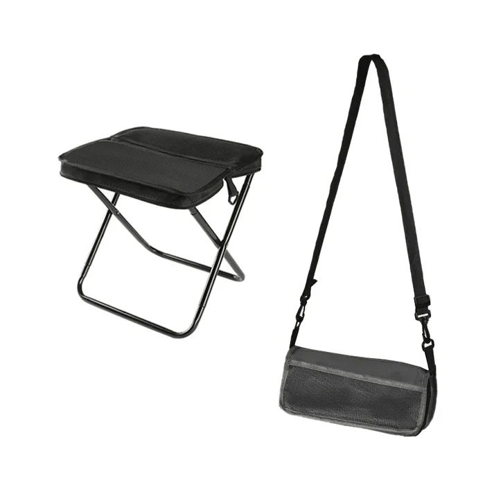 Tabouret pliable avec sac de transport pour les déplacements