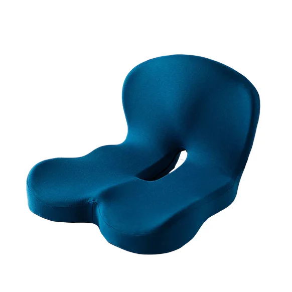 Coussin de siège antidérapant en mousse à mémoire de forme