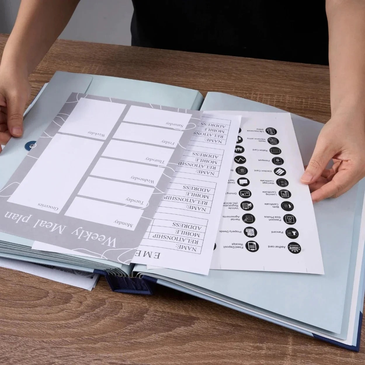 Planificateur de Vie Personnel et Carnet d’Organisation