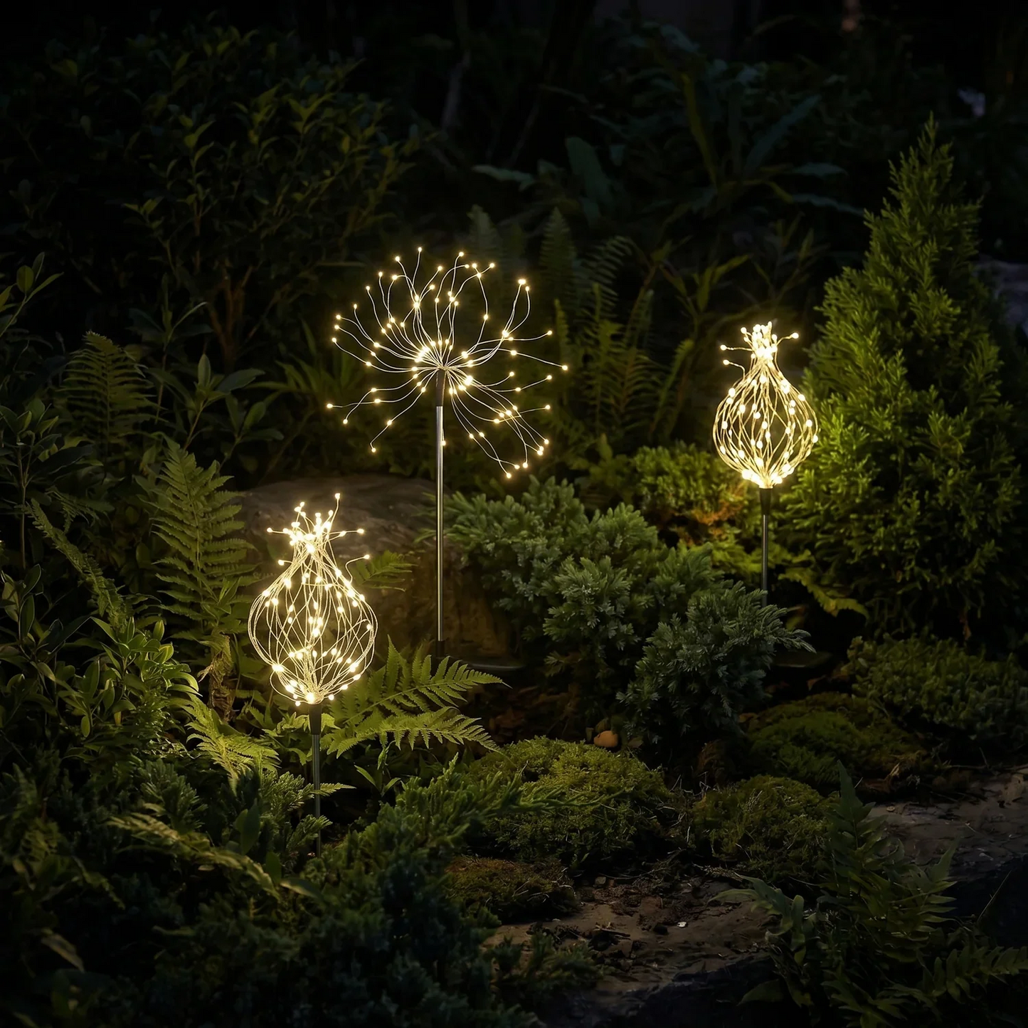 Lampes solaires décoratives
