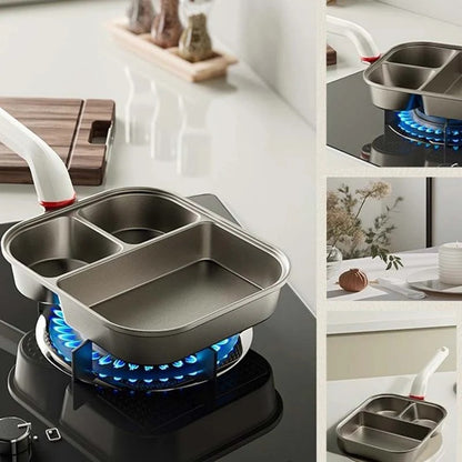 Grande poêle casserole 3-en-1 en forme de tasse