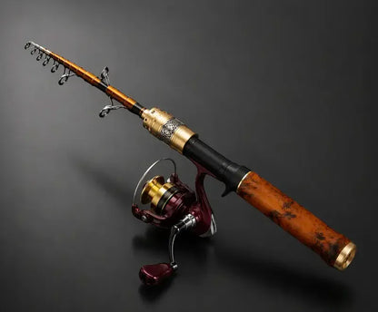 Carbon PocketRod canne à pêche télescopique en fibre de carbone 180 cm