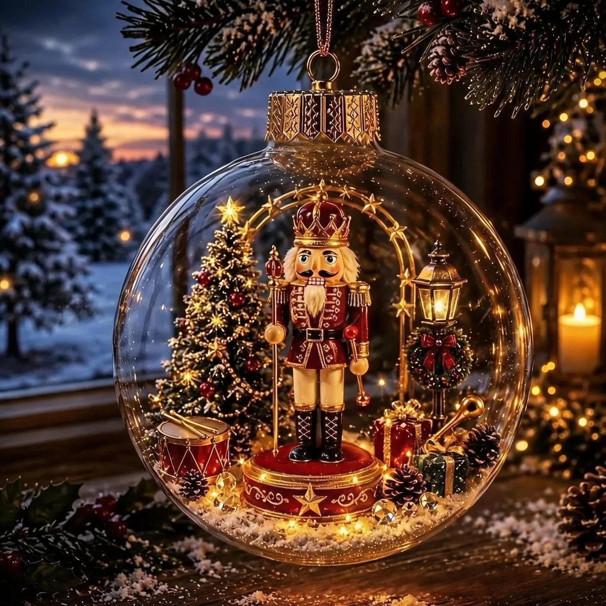Décoration de Noël miniature lumineuse VinterMagi