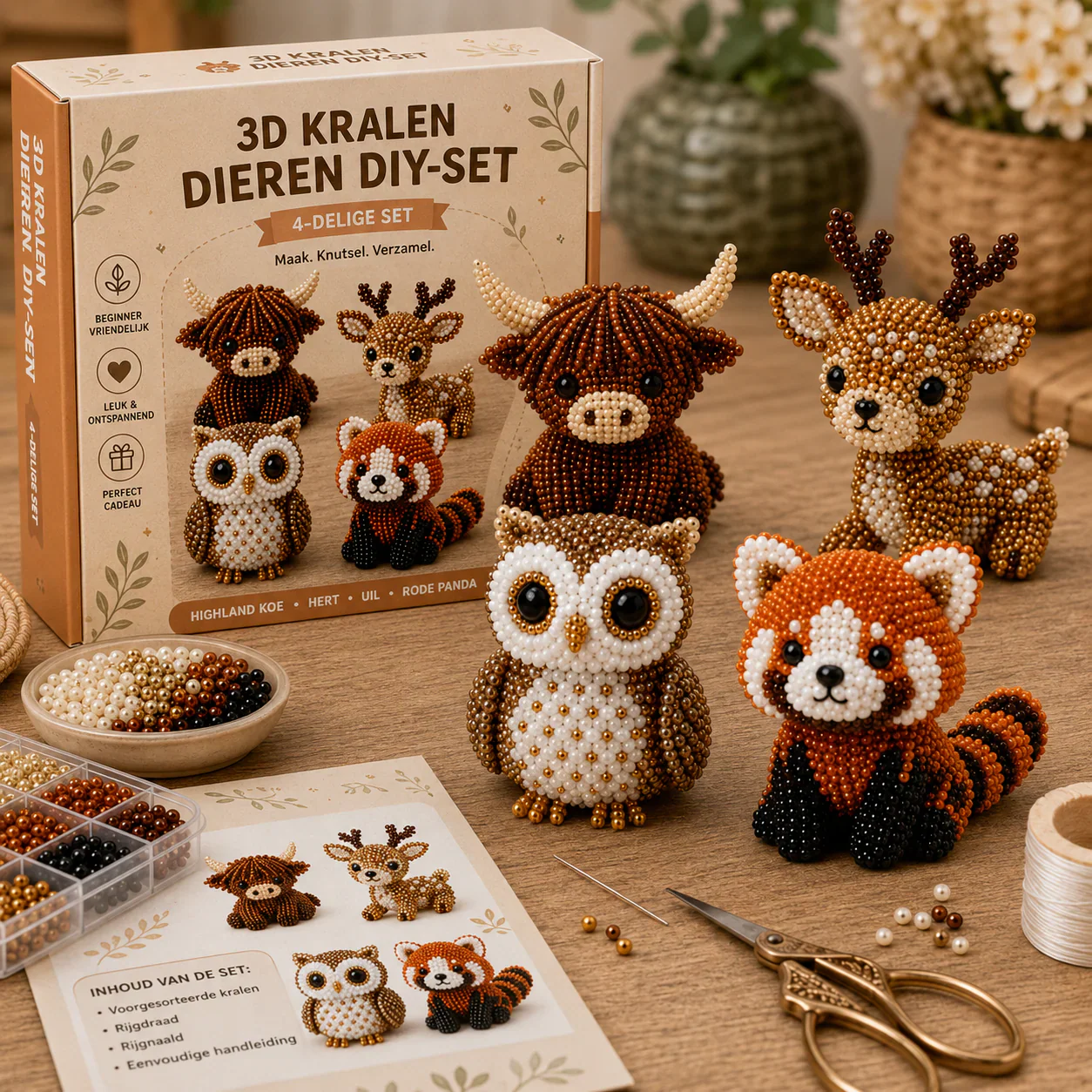 Kit De Perles Copains Animaux – Le Plaisir Créatif À L'Infini