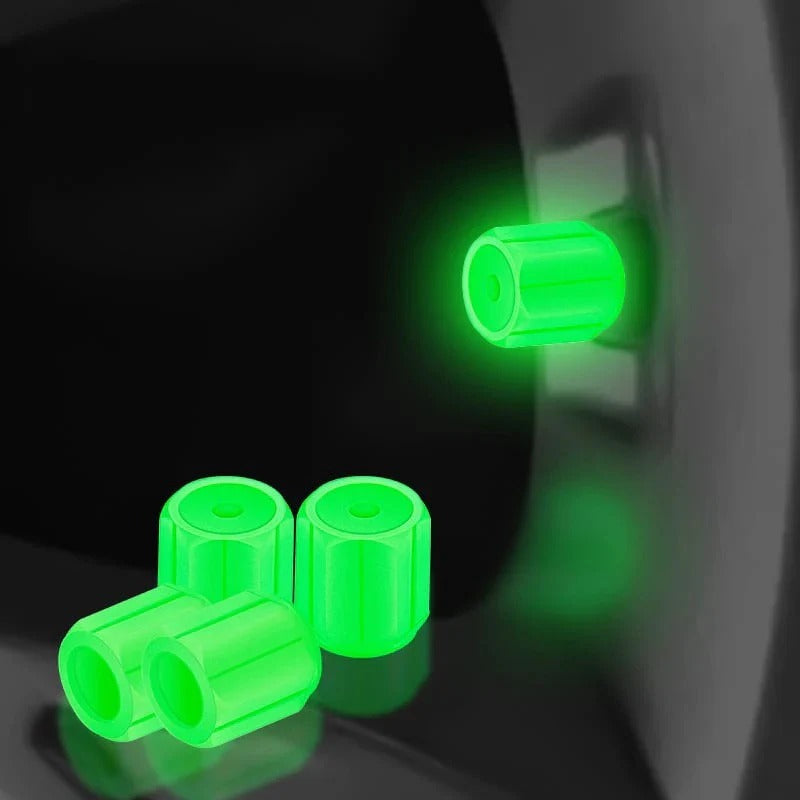 Bouchons de valve lumineux pour voiture et vélo