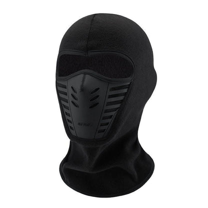 Masque facial intégral chaud et coupe-vent unisexe pour l'hiver