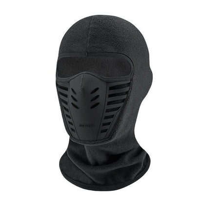 Masque facial intégral chaud et coupe-vent unisexe pour l'hiver