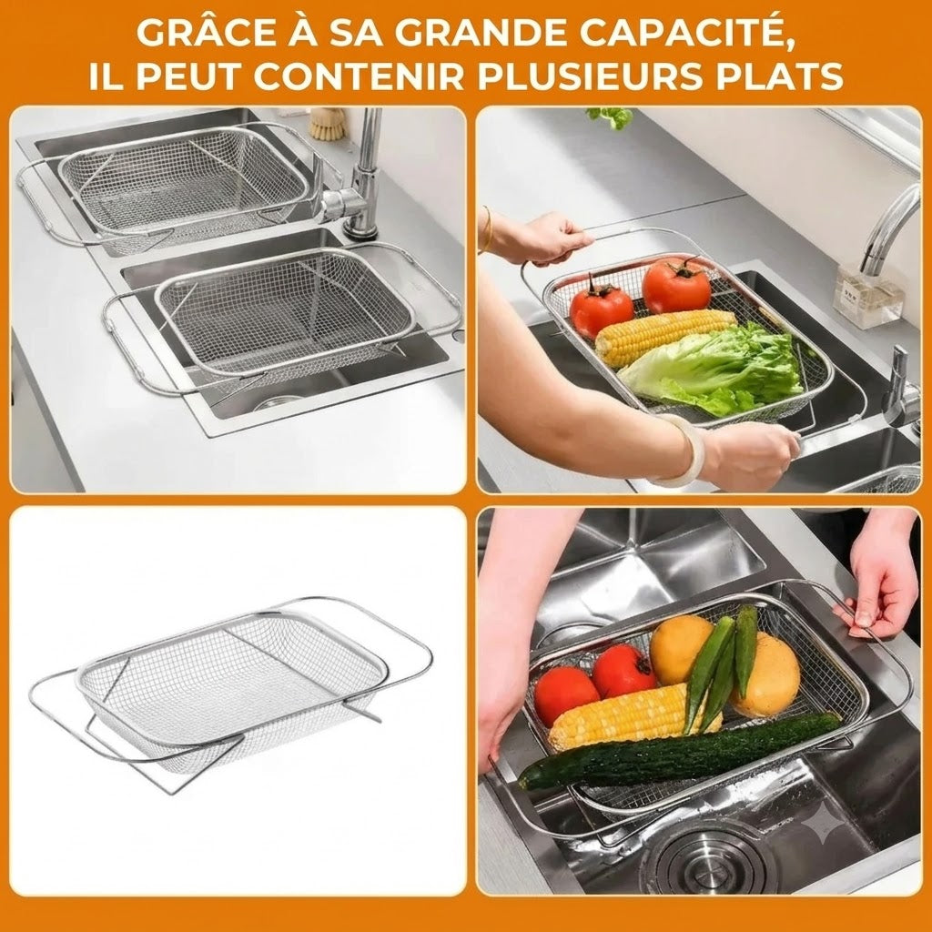 Passoire extensible pour évier