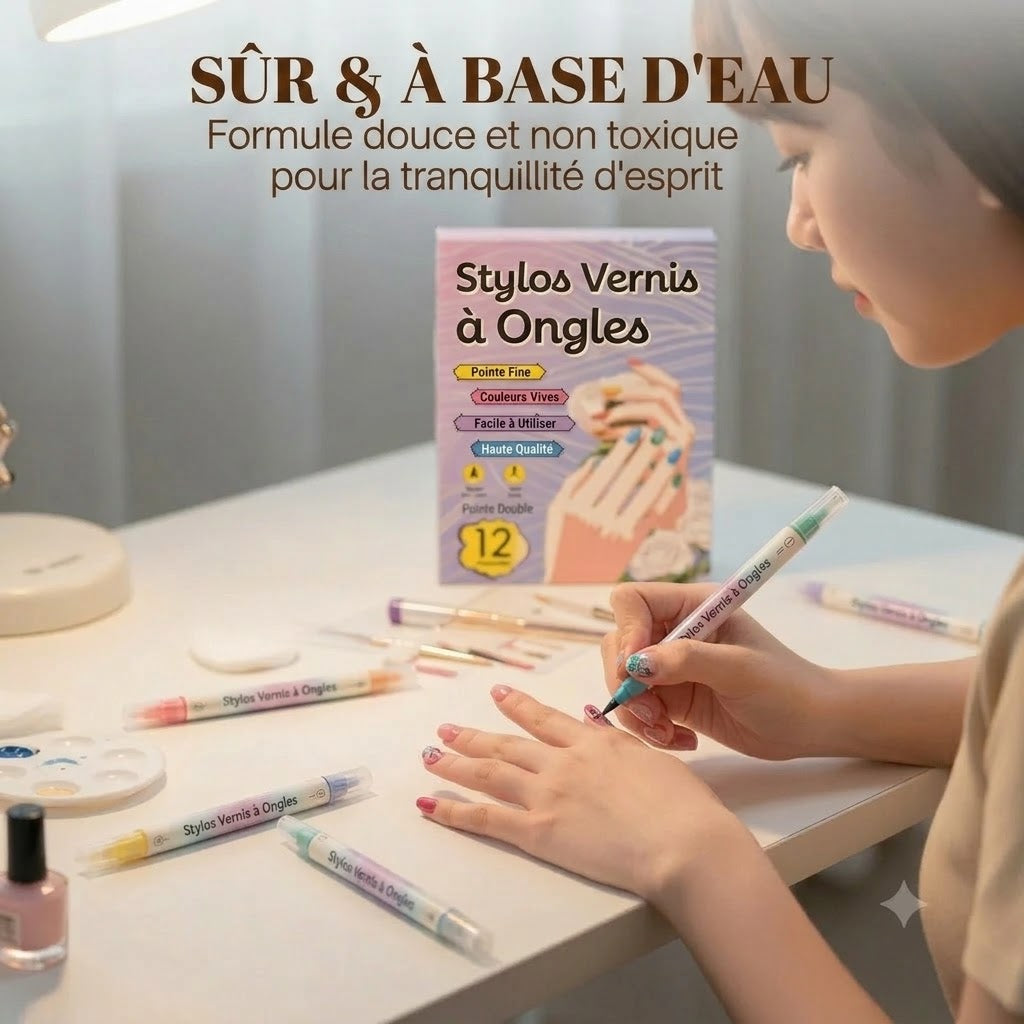 Ces stylos à double pointe transforment vos ongles en véritables œuvres d’art