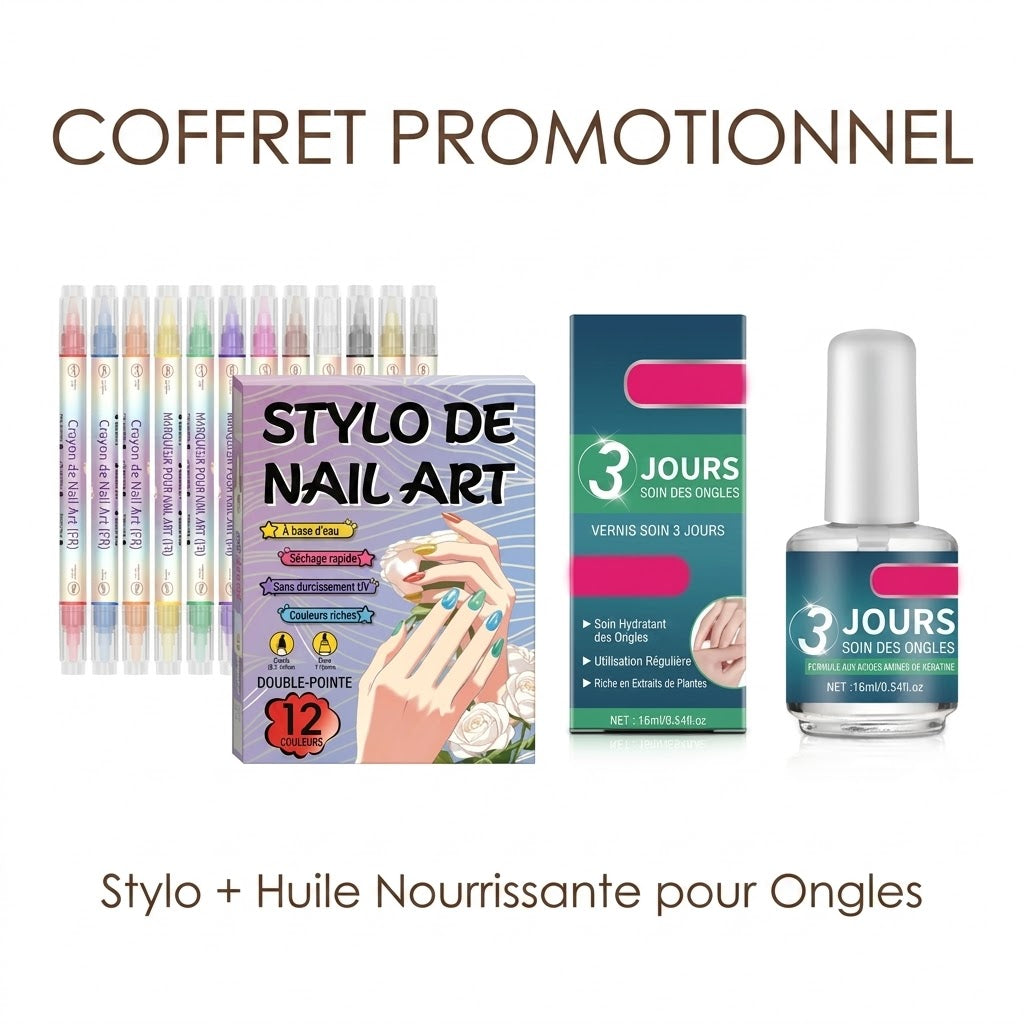 Ces stylos à double pointe transforment vos ongles en véritables œuvres d’art