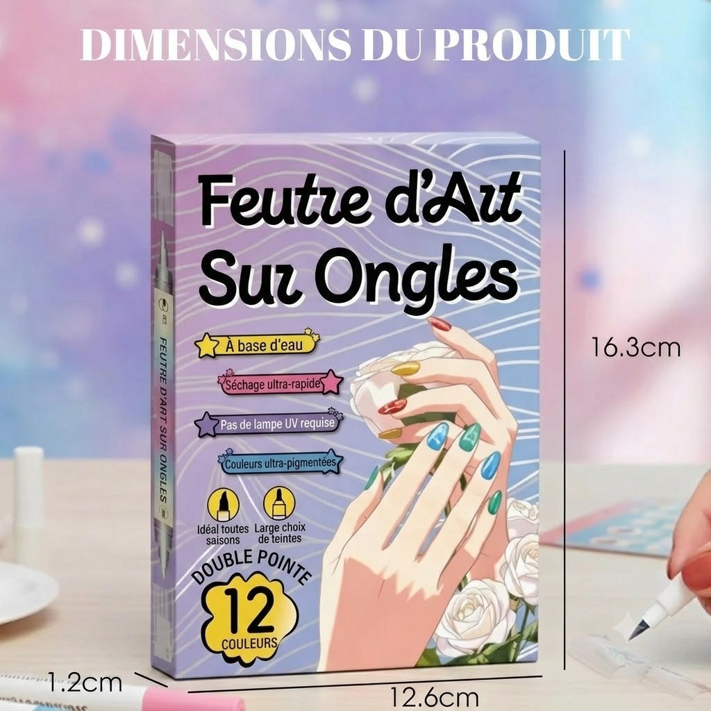 Ces stylos à double pointe transforment vos ongles en véritables œuvres d’art